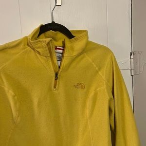 Yellow North Face Fleece